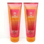 Bath & Body Works Ultimate Hydration Body Cream Pack of 2 (fiji Sunshine),8.0 ...