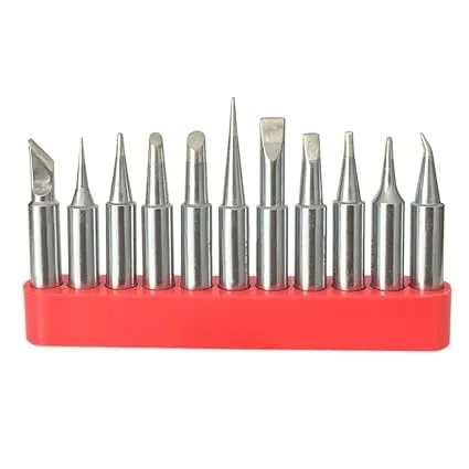 T18 Soldering Tip for HAKKO FX-888D FX-888 FX-8801 (11 pcs with tip Holder)