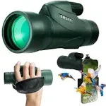 GOSKY 12X55 55mm Lightweight Portable Waterproof Monocular - Black BRAND NEW