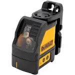 DEWALT Line Laser, Self-Leveling, Cross Line, Red Beam (DW088K)