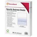 DocuGard Standard Security Check Blue Marble Bottom 24 -Pound Letter 500/Ream