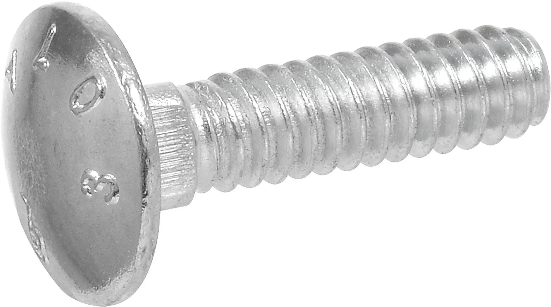 Hillman 1/4 In. x 2 In. Grade 2 Zinc Carriage Bolt (100 Ct.)