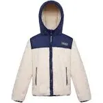 Rokka&Rolla Boys' Hooded Sherpa Fleece Lined Jacket