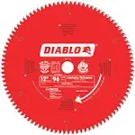 Diablo 12&#034; x 96-Teeth Saw Blade for Medium Aluminum D1296N- NEW