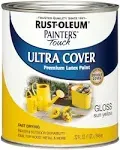 Rust-Oleum Painter's Touch Sun Yellow Latex-Paint 1-Qt