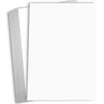 White Cardstock Thick Paper – 8 1/2 x 11" Blank Heavy Weight 80 lb Cover Card...