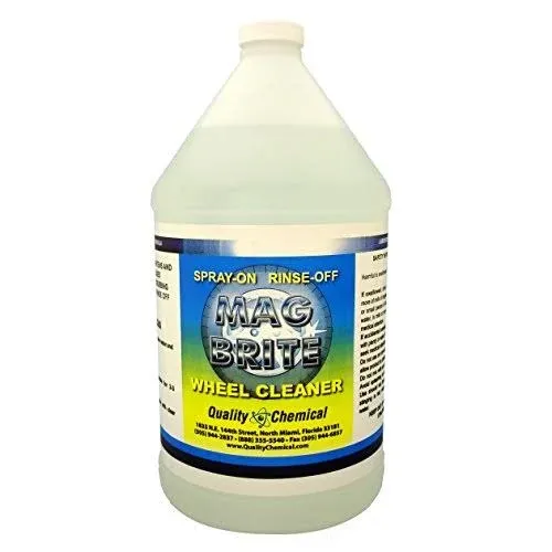 Mag Brite Acid Wheel Cleaner Formulated to Safely Remove Brake Dust and Heavy ...