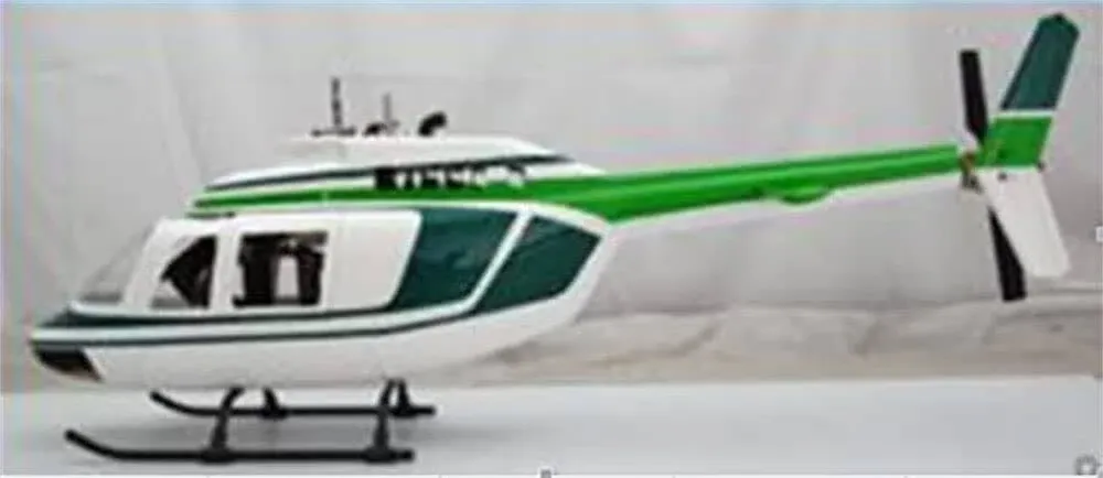 NOBRIM RC Helicopter B206 450 Size Prepainted Fuselage