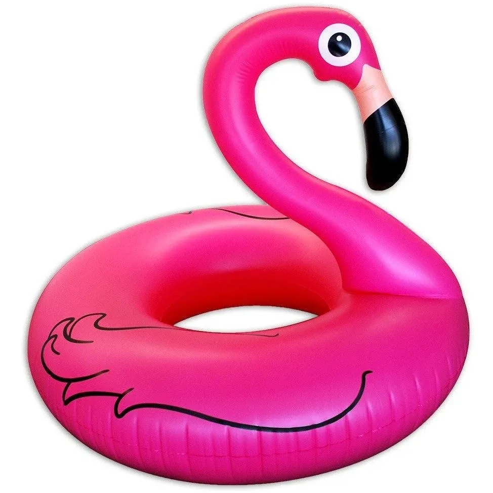 Big Mouth Giant Pink Flamingo Pool Float Over 4 Ft Wide ~ NEW in Box 🦩🦩