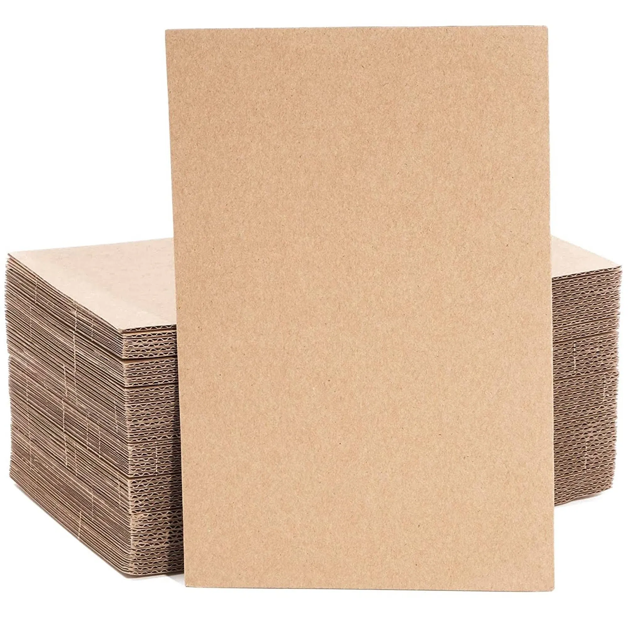 50 Pack Corrugated Cardboard Sheets Filler Inserts for Packing Mailing Storing 