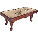 Hathaway Augusta 8-ft Non-Slate Pool Table - Walnut Finish