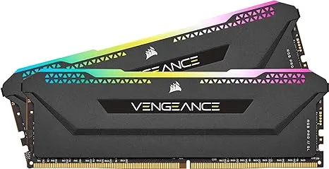 Corsair CMH16GX4M2D3600C18W Vengeance RGB Pro 16GB DDR4 Desktop Memory - White