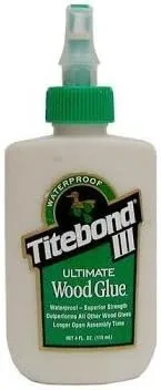 Waterproof Titebond III Wood Glue,2 Pack