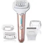 Panasonic Cordless Shaver Epilator Women 5 Attachments Gentle Wet Dry ES-EL7A Pi