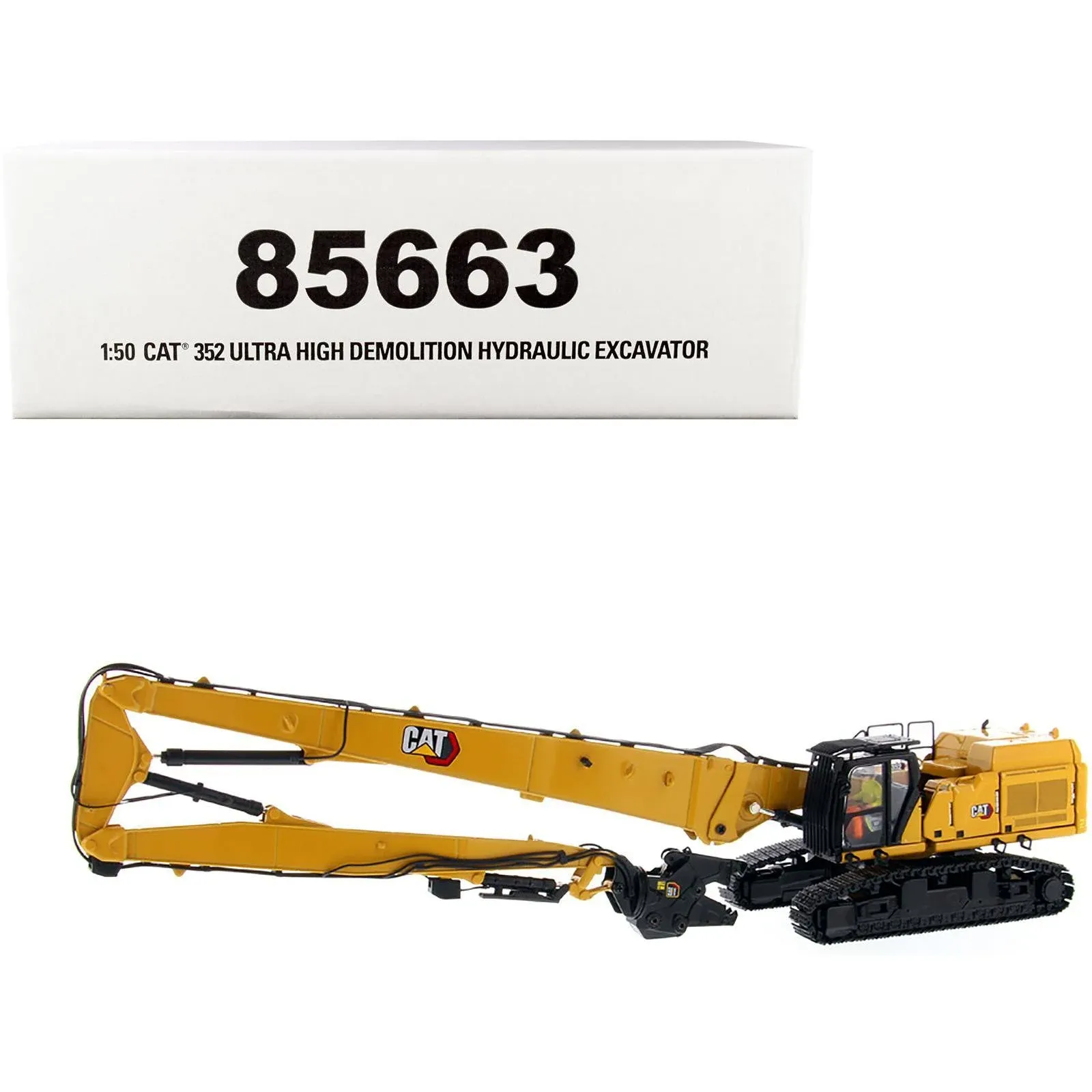 Diecast Masters 1:50 Cat 352 Ultra High Demolition Hydraulic Excavator