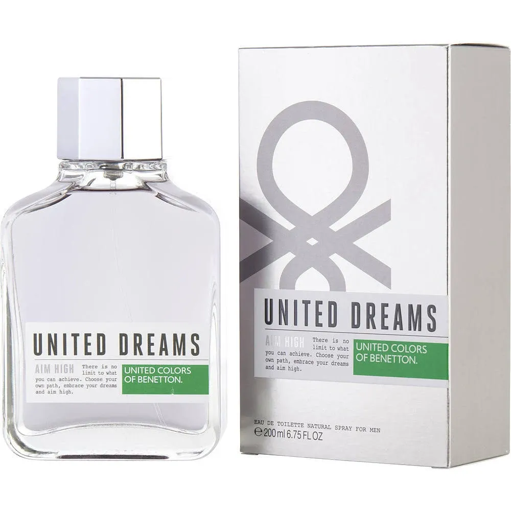 Benetton United Dreams Aim High Eau de Toilette 6.7 oz