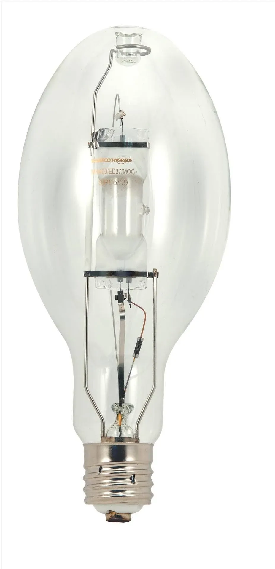 Satco Metal Halide Lamp Ed28, 400 Watt, Mogul Base, Clear, Universal S5843