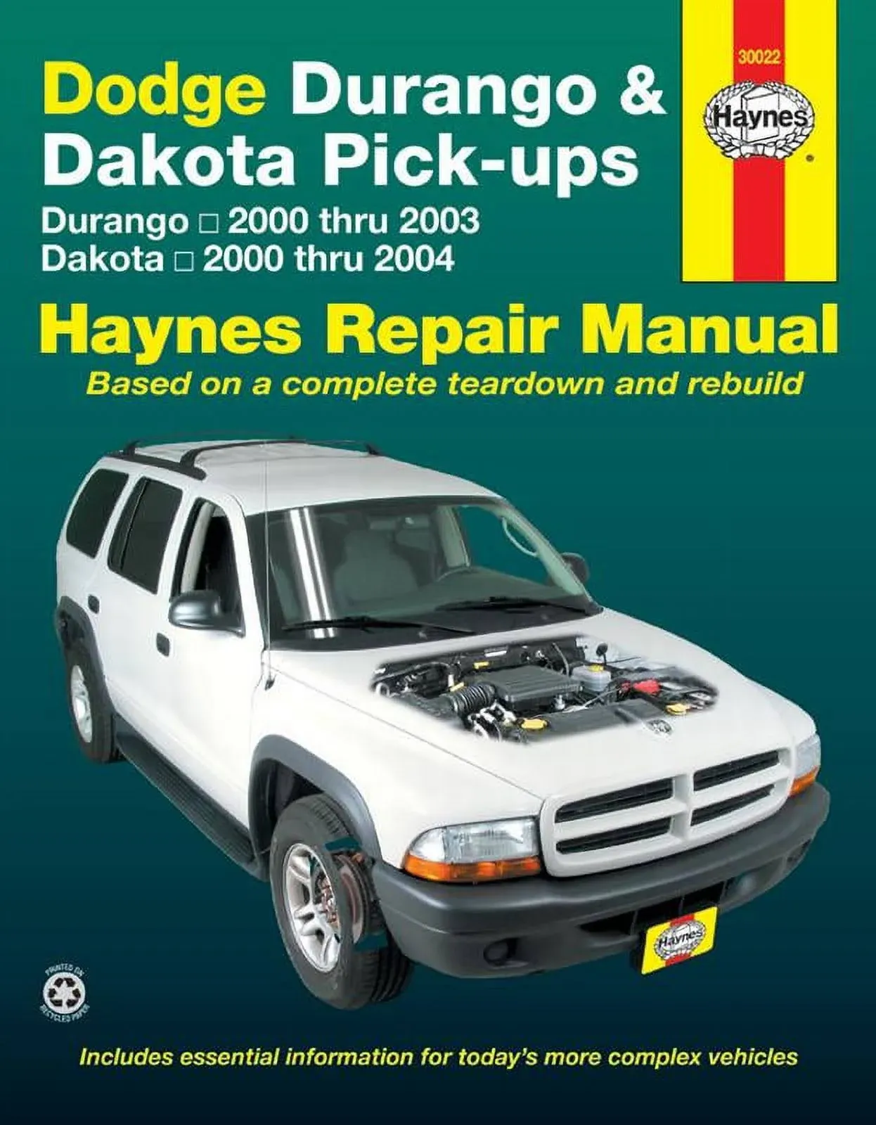 Dodge Durango (04-09),Dakota (05-11) pick-up Haynes Repair Manual US (Paperback)