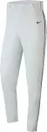 Nike Men's Vapor Select Piped Baseball Pants, Size: 2XL, White