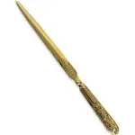 Embossed Brass Letter Opener