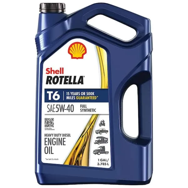 Shell Rotella T6 5W-40 Synthetic Motor Oil - 1 Gallon