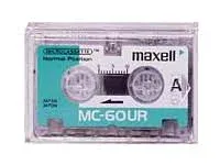 Maxell MC60 Microcassette 3-Pack 60min Brand NEW Sealed