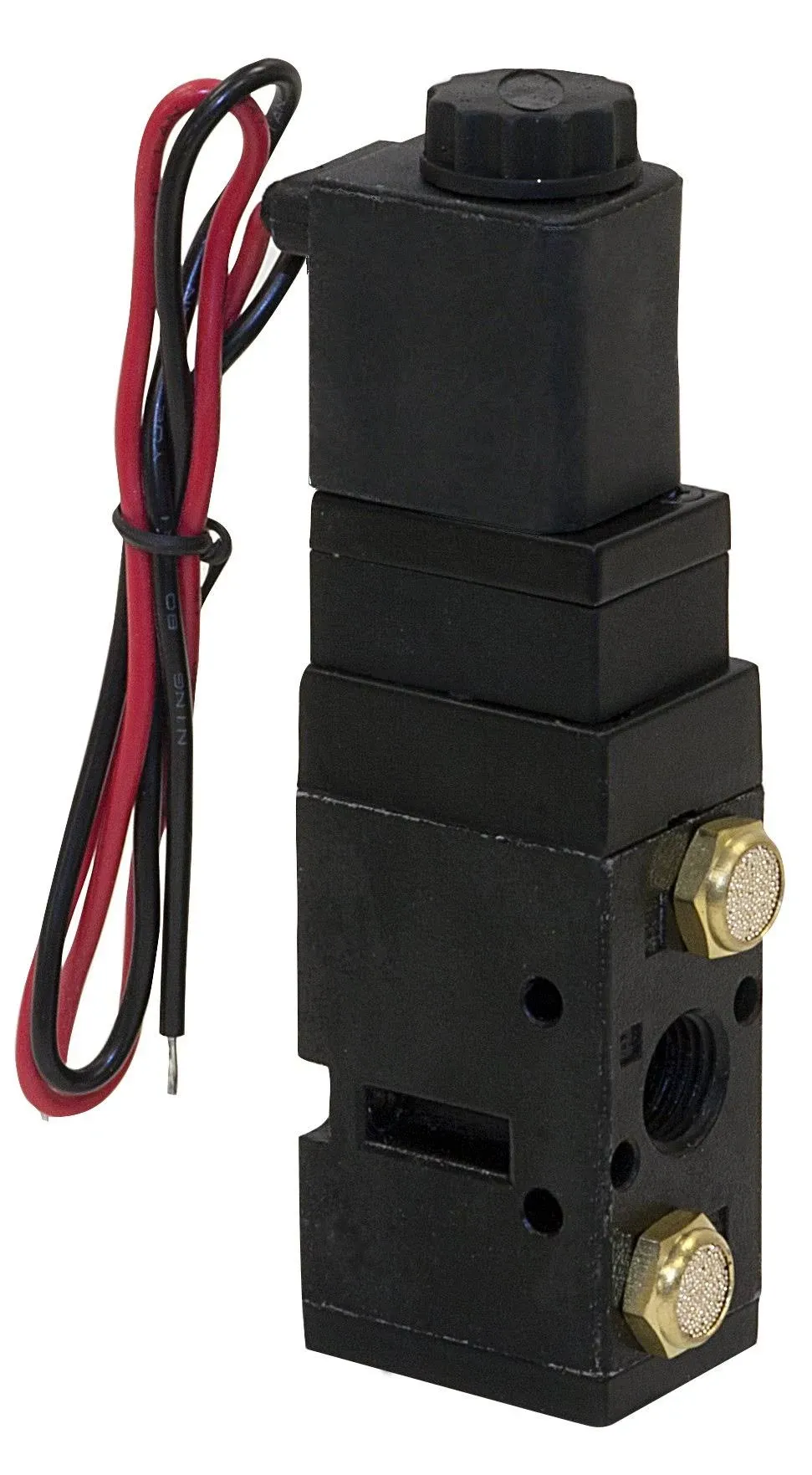 Buyers Products BAV050SA - 4-Way 2-Position Solenoid Air Valve with Five 1/4 Inch ...