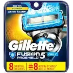 Gillette ProGlide Chill Razor Cartridges - 8 cartridges