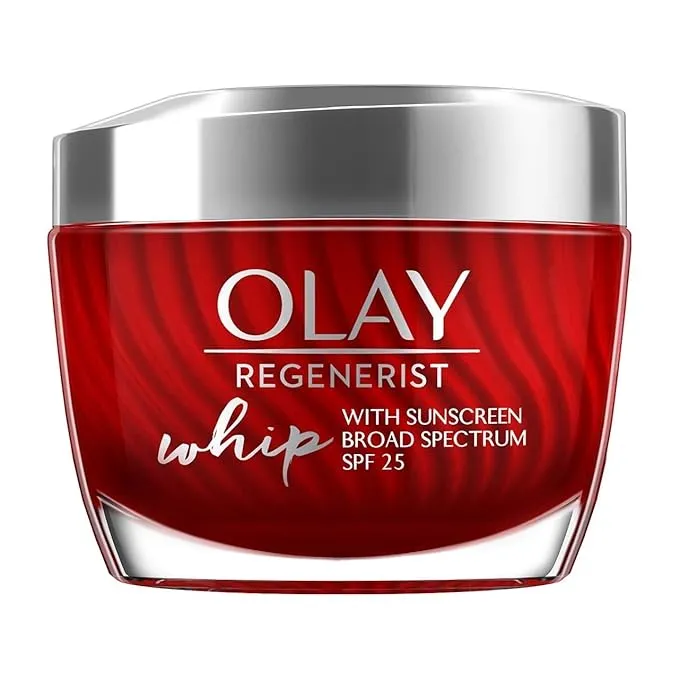 Olay Regenerist Whip Active Moisturizer Spf#25 1.7 Ounce Jar (50g) (2 Pack)