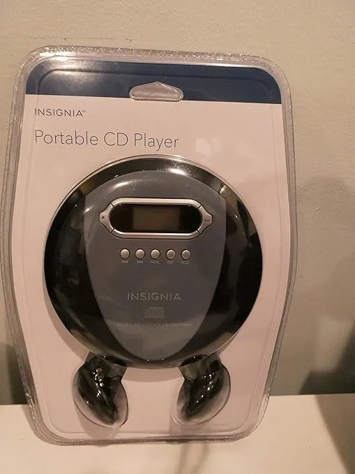 Insignia Ns-p4112 Portable CD Player with Skip Protection for CD