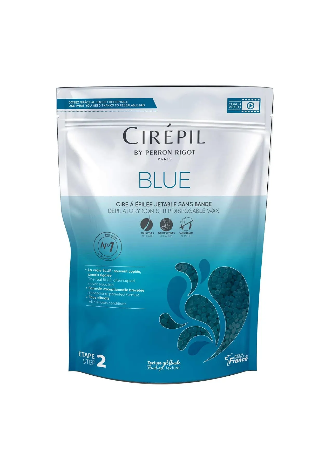 Cirepil Blue Wax Refill, 14.11 Ounce TIN 400 Gram-Freaky Fast Shipping as always