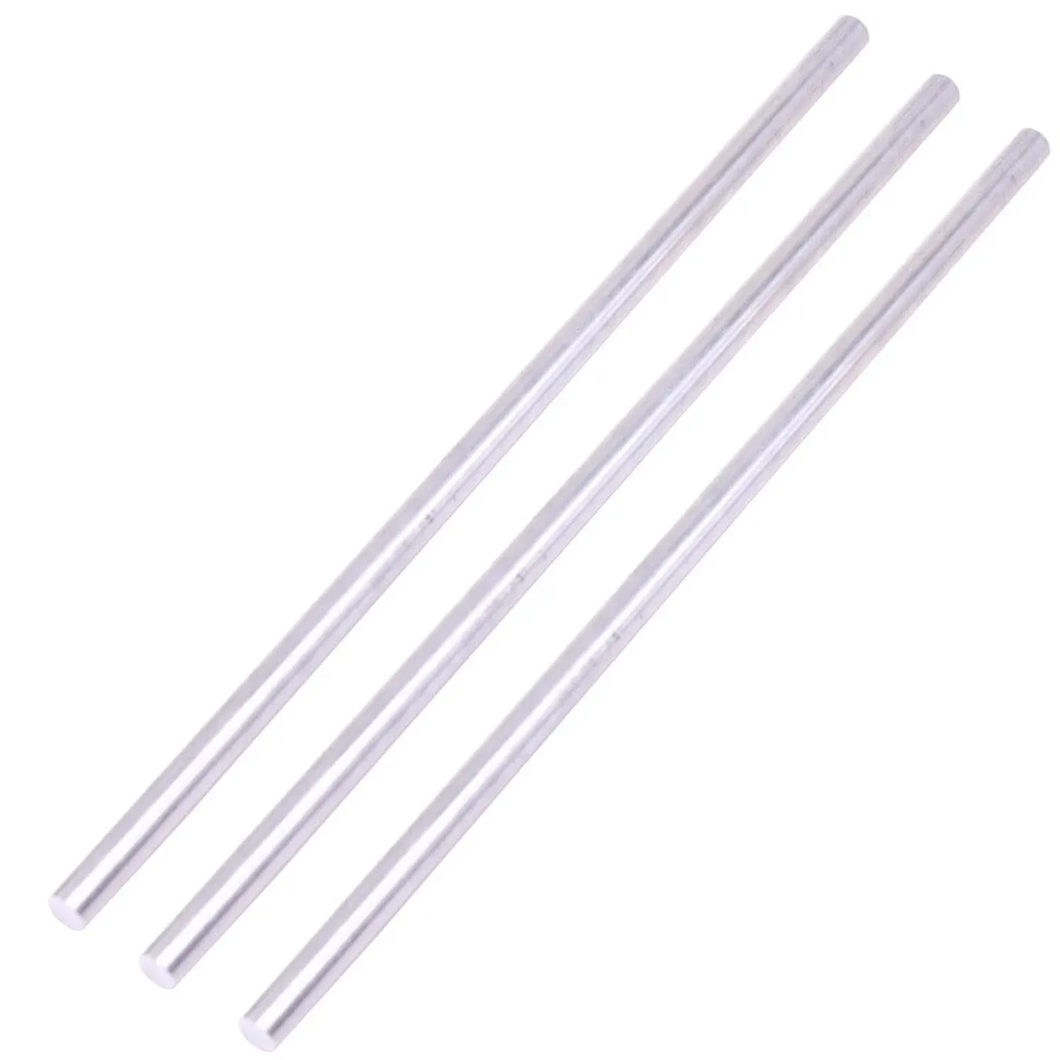 3 Pieces 1/2&#034; Diameter 6061 Aluminum round Rod 12&#034; Long,+0/ -.01&#034;T6511, Extruded