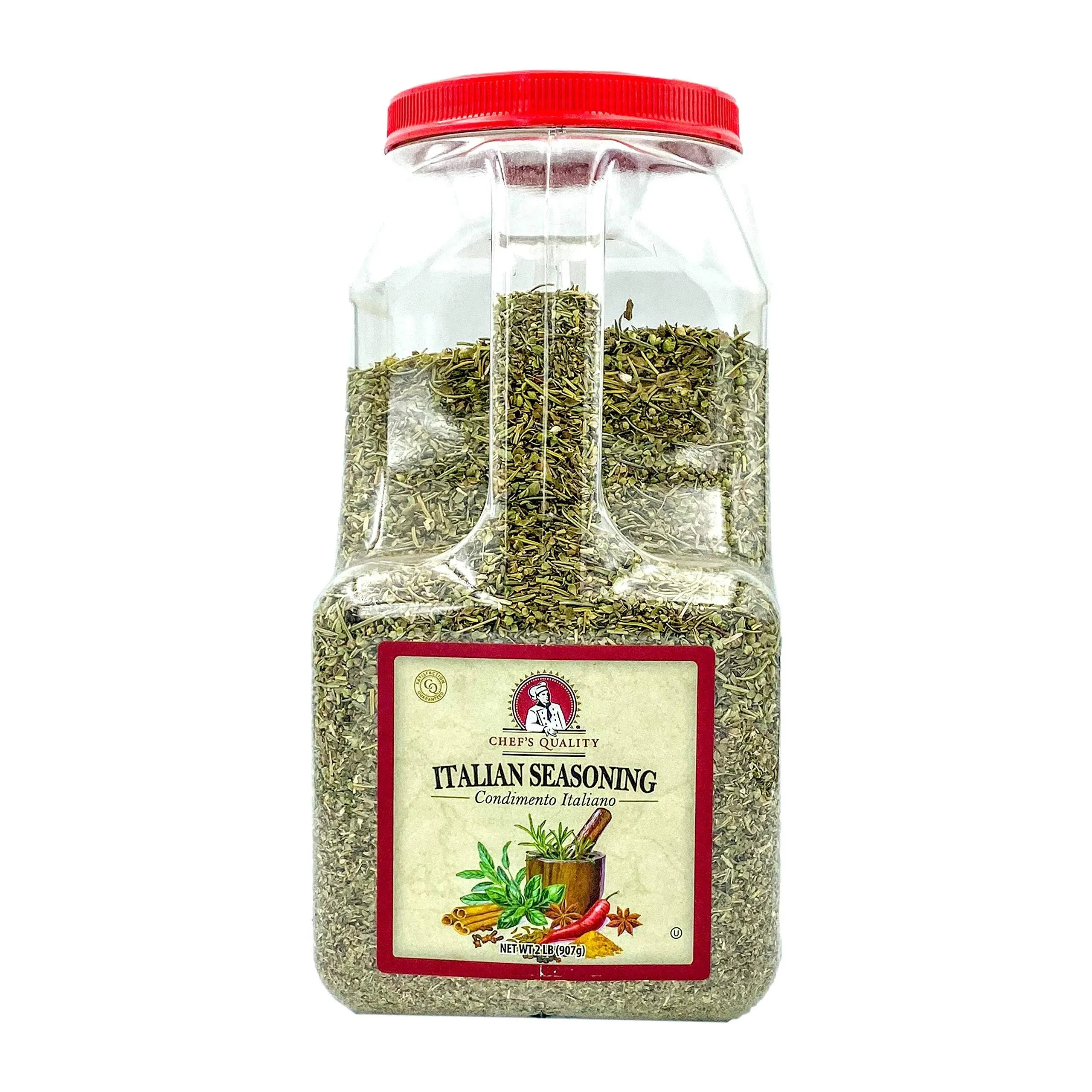 Chef's Quality - Italian Seasoning - Condimento Italiano - 2 lb (907g)