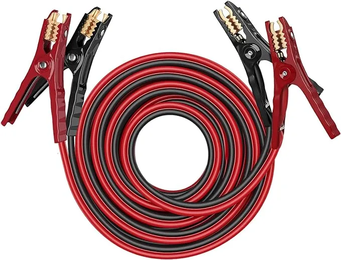 THIKPO G130 Heavy Duty Jumper Cables, Booster Cables with Clamps, Jumper Cables Kit for Car, SUV and Trucks with up to 8-Liter Gasoline and 6-Liter Diesel Engines