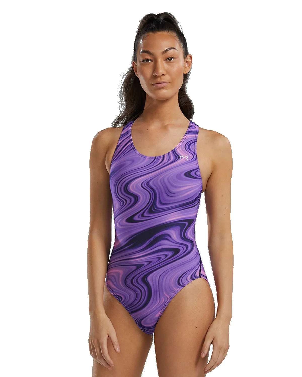 TYR Girls' Durafast Elite Maxfit Swimsuit