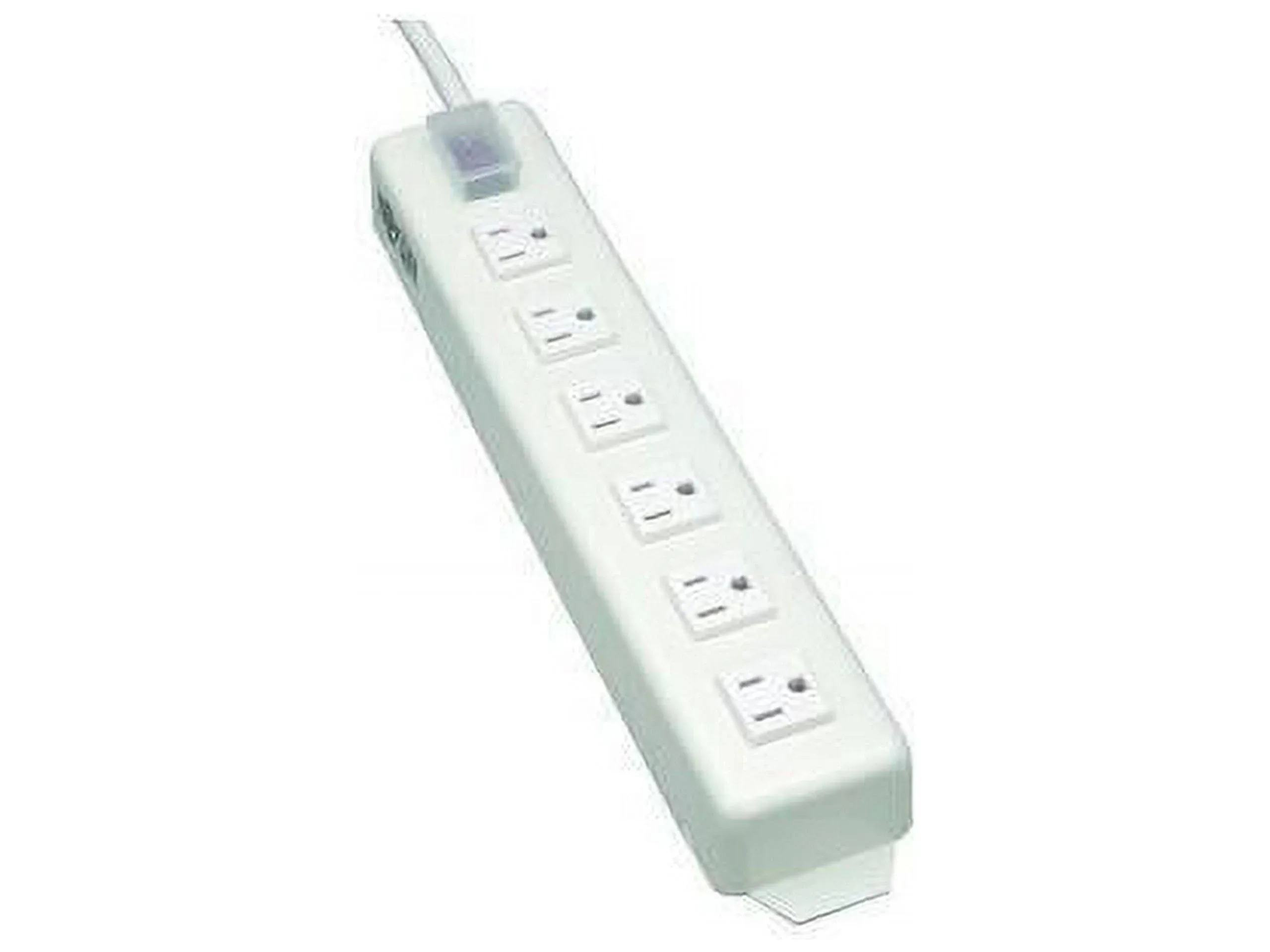 Tripp Lite TLM615NCRA Power Strip with 6 Right Angle Outlets, 15-ft. Cord, Transparent Switch Cover