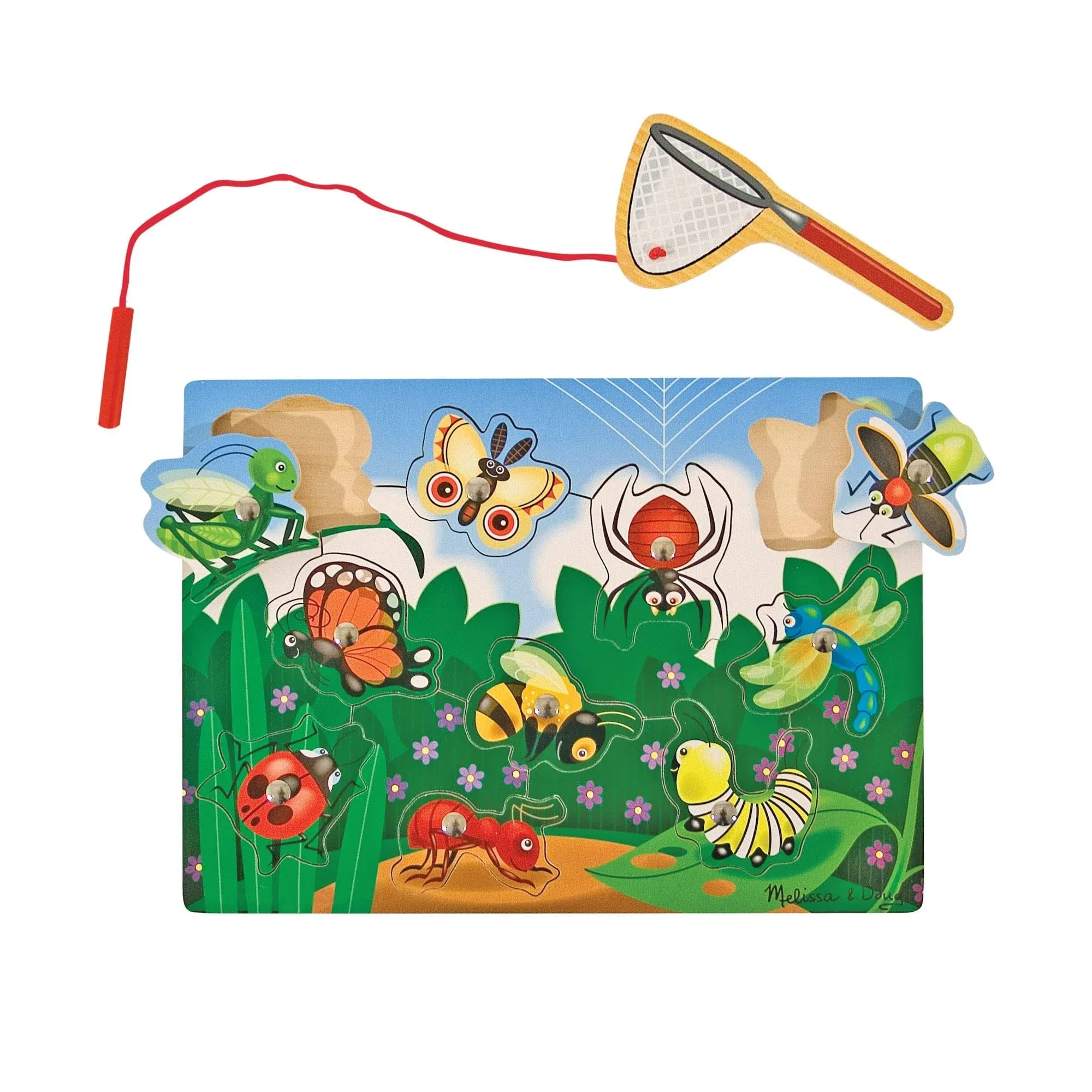 MELISSA DOUG MAGNETIC GAME PUZZLES BUG