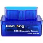 Panlong OBD2 Scanner Bluetooth for iPhone iOS Android OBDII Car Diagnostic Scan Tool Engine Fault Code Reader