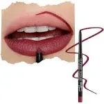 Runway Rogue Designer Liner Lip Pencil, Matte Garnet-Maroon Lip Liner and Sharpener, Get The Look