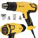 1800W Heat Gun, Visible Dual Temp Setting, for Crafts, Stripping Paint, and Shrink Wrapping