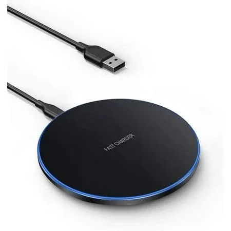 Fast Wireless Charger,20W Max Wireless Charging Pad Compatible with iPhone 16/15/14/13/12/SE/11/11 Pro/XS Max/XR,AirPods;FDGAO Wireless Charge Mat for Samsung Galaxy S24/S23/S22/Note,Pixel/LG