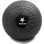 Yes4all Upgraded Fitness Slam Medicine Ball 30lbs for Exercise, Strength, Power Workout | Workout Ball | Weighted Ball | Exercise Ball | Black