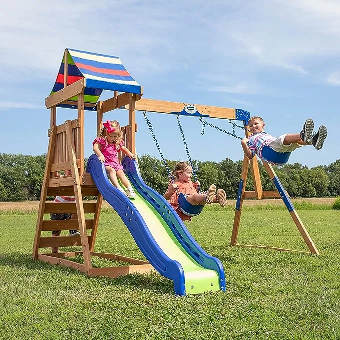 Backyard Discovery Buckley Hill Swing Set