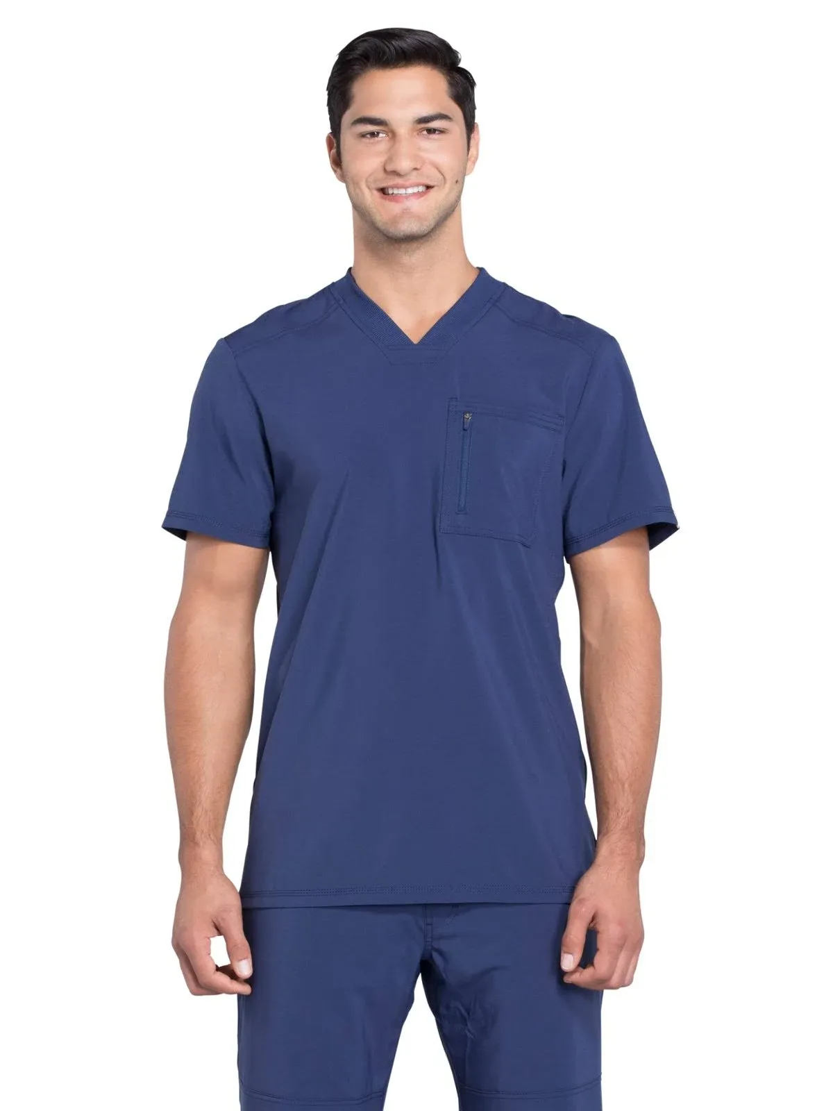 Infinity Men's V-Neck Scrub Top