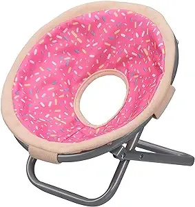 My Life As A Doll Saucer Chair Donut Doughnut 18” American Girl Size Furniture