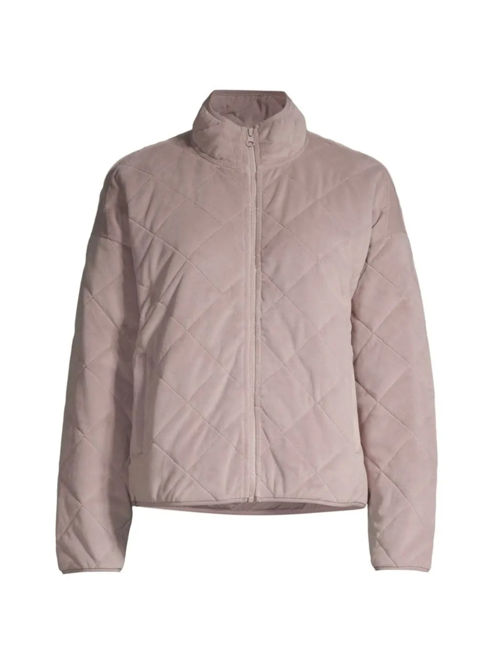 "Women's Luxechic Quilted Jacket In Deep Taupe"