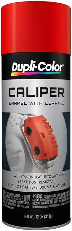 Dupli-Color BCP100 Brake Caliper Spray Paint - Red - 12 oz. Aerosol Can