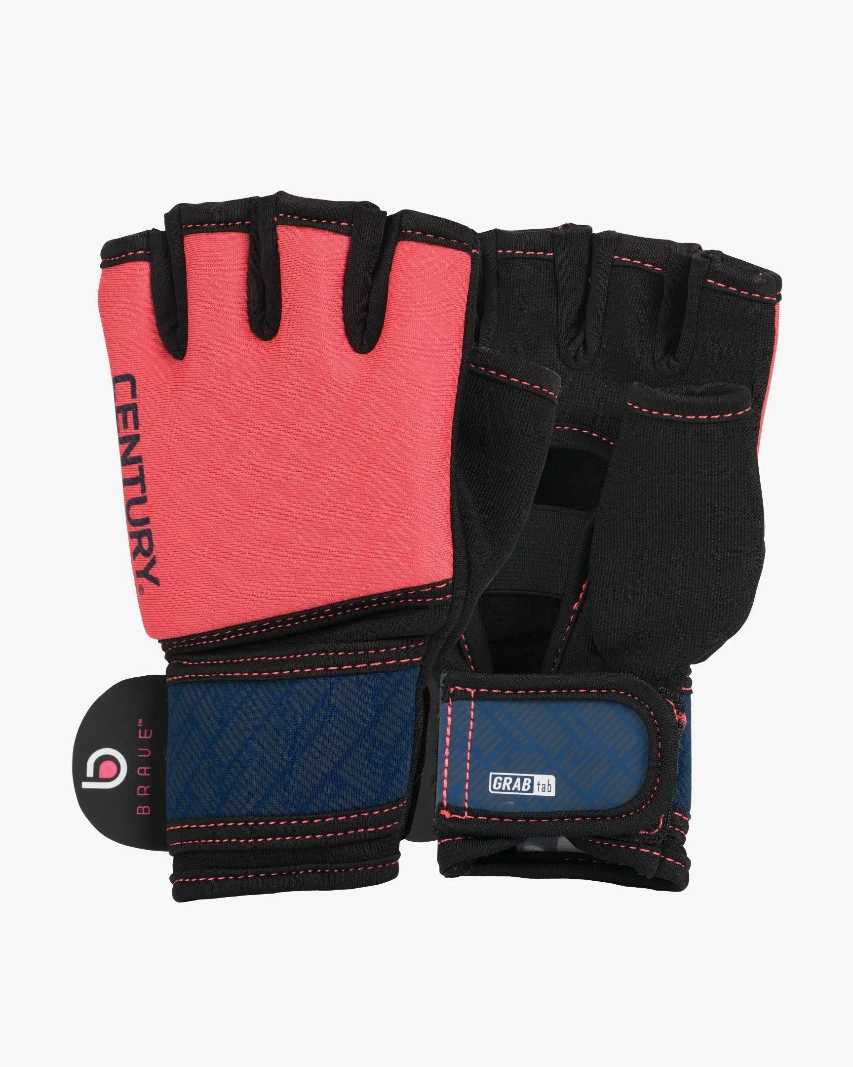 Brave Women's Gel Gloves - Coral/Navy