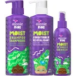 Aussie Kids Moist Shampoo, Conditioner and Detangler Pack