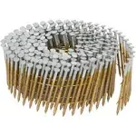 1-1/2 Inch 3600 Count Siding Nails 15-Degree Wire Collated Coil Full Round Head Hot-Dipped Galvanized Siding Nailer